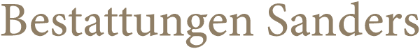 Bestattungen Sanders Bestattungen Sanders